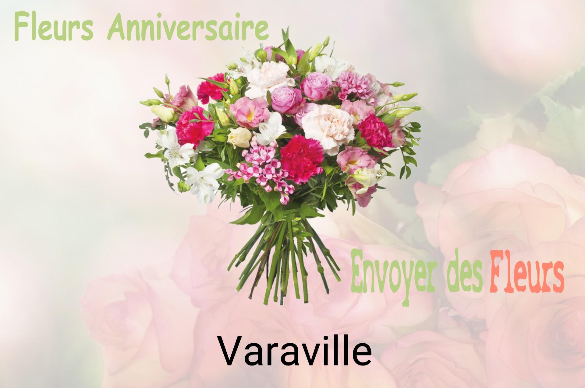 Bouquet de fleurs d’anniversaire livré à Varaville
